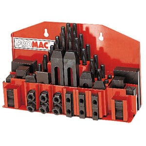 Promac 9728 Clamping Tool Set NW14, M12, 52 Pieces